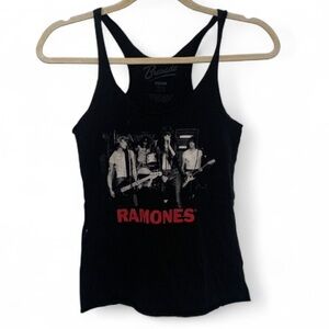 Bravado Ramones Black Racerback Tank Top Size Small